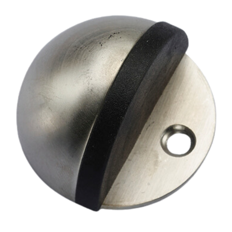 מעצור לדלת איכותי בצבע כסף מגנום