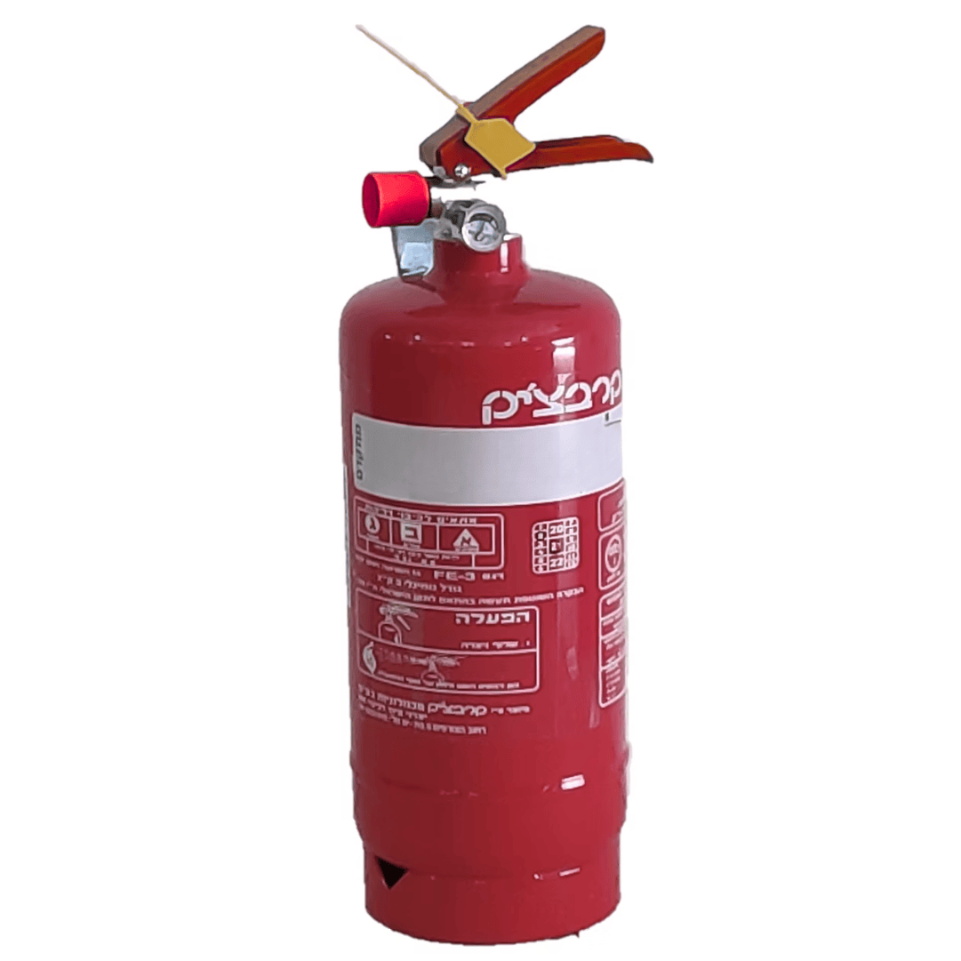 מטף קצף 6 ק״ג AFFF + מתלה לקיר של קרבציק